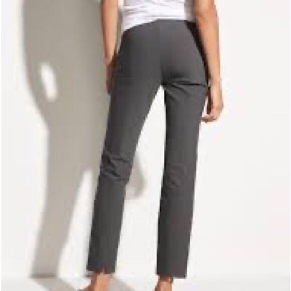 NWOT Vince Dark Grey Stitch Front Seam Ponte Pencil Legging Womens Sz XS - Picture 2 of 11